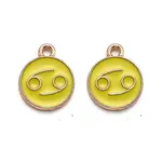 Alloy Enamel Pendants