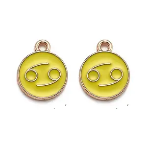 Alloy Enamel Pendants