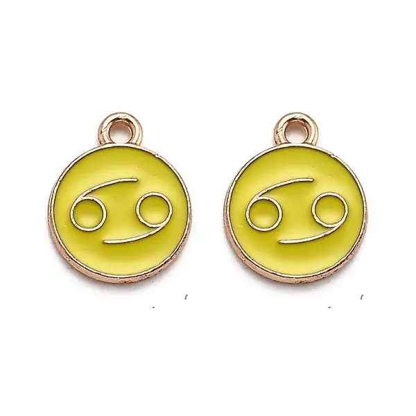 Alloy Enamel Pendants