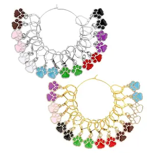 16Pcs 16 Styles Brass Locking Stitch Marker