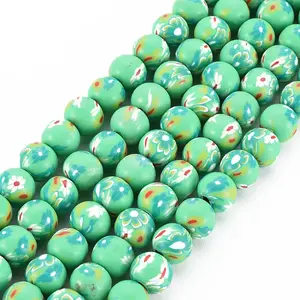 Handmade Polymer Clay Beads Strands