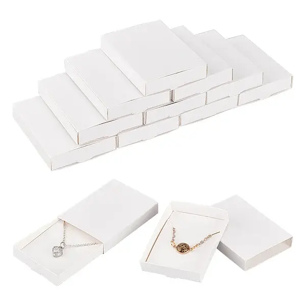 Rectangle Folding Cardboard Paper Drawer Boxes