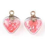 Glow in the Dark Luminous Glass Pendants