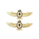 Brass Micro Pave Cubic Zirconia Pendants