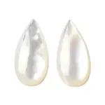 Natural White Shell Cabochons