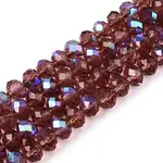 Electroplate Glass Beads Strands