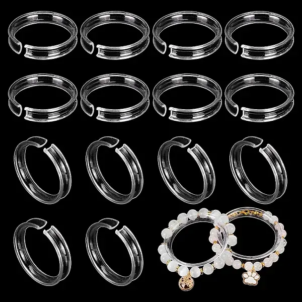 20Pcs Acrylic Single Bracelet Diaplay Stands