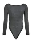 Karl Lagerfeld Košeľové body  čierna