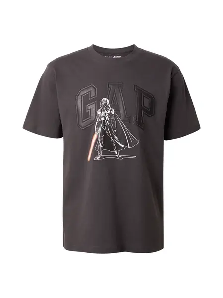 GAP Tričko 'DARTH VADER X GAP'  grafitová / červená / čierna / biela