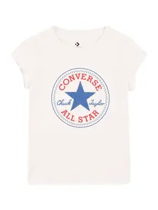 CONVERSE Tričko  tmavomodrá / červená / biela