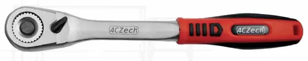 3D ráčna 3/8" s přepínací páčkou 190 mm - 4CZech 4CZ-384-08