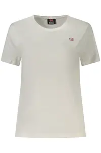 Bílé dámské tričko s krátkým rukávem