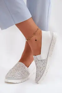 Dámské kožené slip-on boty Maciejka
