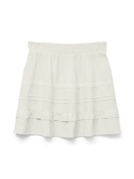 VERO MODA Sukňa 'VMPretty'  biela