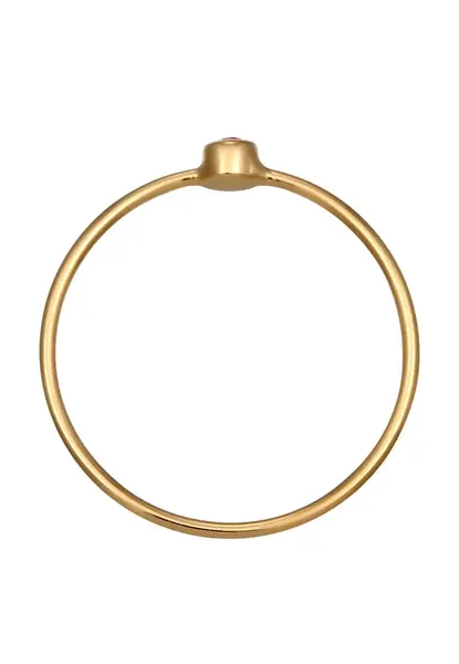 ELLI Prsteň  zlatá / ružová