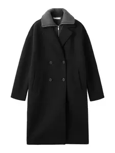 MANGO Prechodný kabát 'NERO'  čierna