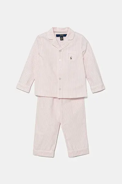 Dětské bavlněné pyžamo Polo Ralph Lauren 2-pack