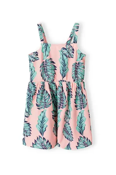 MINOTI Šaty  zelená / ružová