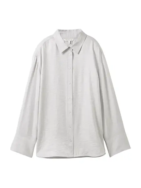 TOM TAILOR DENIM Blúzka  svetlosivá