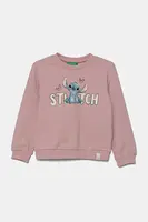 Dětská bavlněná mikina United Colors of Benetton x Disney