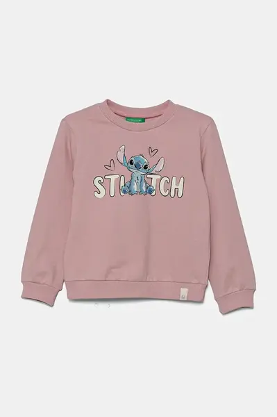 Dětská bavlněná mikina United Colors of Benetton x Disney