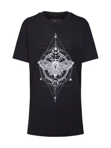 Merchcode Tričko 'Ladies Moth'  zmiešané farby / čierna
