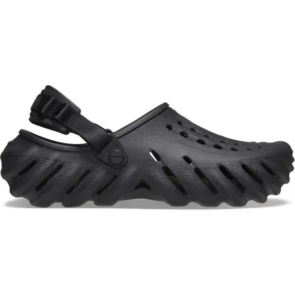 Crocs ECHO CLOG Unisex nazouváky, černá, velikost 43/44