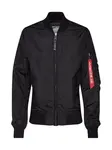 ALPHA INDUSTRIES Prechodná bunda  ohnivo červená / čierna