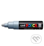 Posca akrylový popisovač PC-7M, 4,5 - 5,5 mm, šedá (s kulatým silným hrotem)