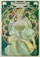 Mucha - Daydream, 1897 - puzzle z kategorie Umělecké