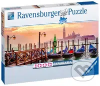 Gondoly v Benátkách - puzzle z kategorie Přírodní scenérie