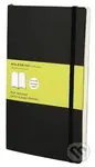 Moleskine - čierny zápisník v mäkkej väzbe (stredný, čistý)