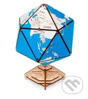 Ikosahedrická guľa modrá - puzzle z kategorie 3D puzzle