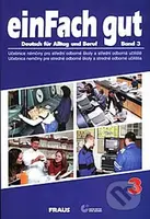 einFach gut 3 - učebnice - kniha z kategorie Jazykové učebnice a slovníky