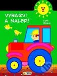 Vybarvi a nalep! Traktor (super zábava) - kniha z kategorie Omalovánky
