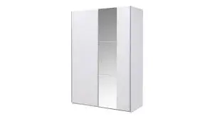 Šatní skříň Bastia Barva korpusu: Bílá, Rozměry: 150 cm