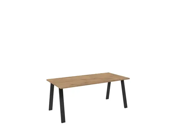 Jídelní stůl Kleo Barva korpusu: Dub - lancelot, Rozměr: 185 x 67 cm
