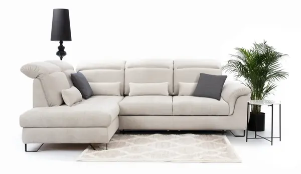 Sedací souprava Giovani 2 Provedení: Pravá varianta, Nožičky: Nožičky kovové - černé, látka: Urban 8