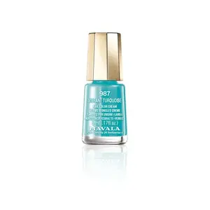 Mavala Dash & Splash Colors  lak na nehty - 987 Vibrant Turquuoise minicolor 5 ml