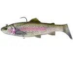 Savage gear gumová nástraha 3d trout shad clear rainbow trout - 17 cm 90 g