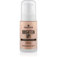 essence BRIGHTEN UP! Perfecting Primer tekutá podkladová báze pod make-up odstín 02 Beige 20 ml