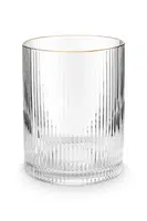 Sklenka vtwonen Gold Rim 340 ml průhledná barva