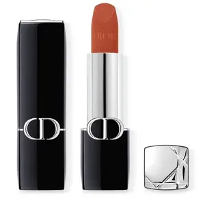Dior Rouge Dior Velvet dlouhotrvající rtěnka - hydratační květinová péče o rty - 814 Rouge Atelier 3,5 g