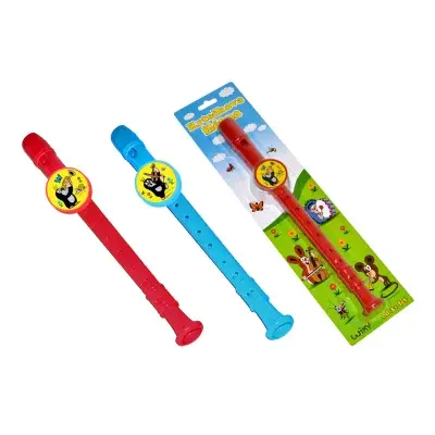 Flétna Krtek 33 cm - červená