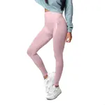 Dámské legíny Boco Wear Coral Cloud Melange Shape Push Up světle růžová XS/S