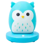 Squishmallows FIZZ Dekorativní osvětlení - Sova Winston