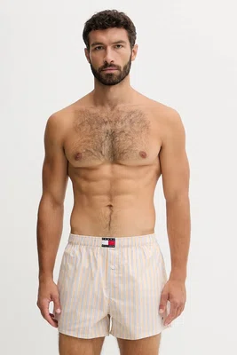 Bavlněné boxerky Tommy Hilfiger 3-pack modrá barva, UM0UM03613