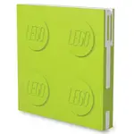 LEGO Zápisník světle zelený s gelovým perem jako klipem