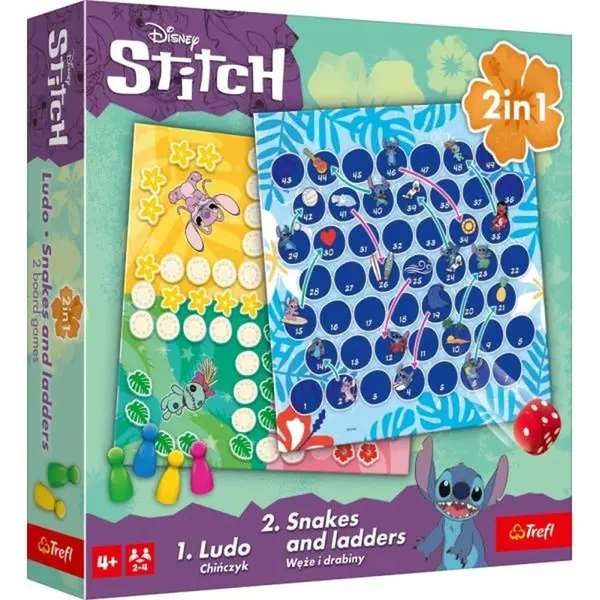 Trefl Hra 2v1 Lilo & Stitch