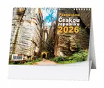 Poznáváme Českou republiku 2026 - stolní kalendář